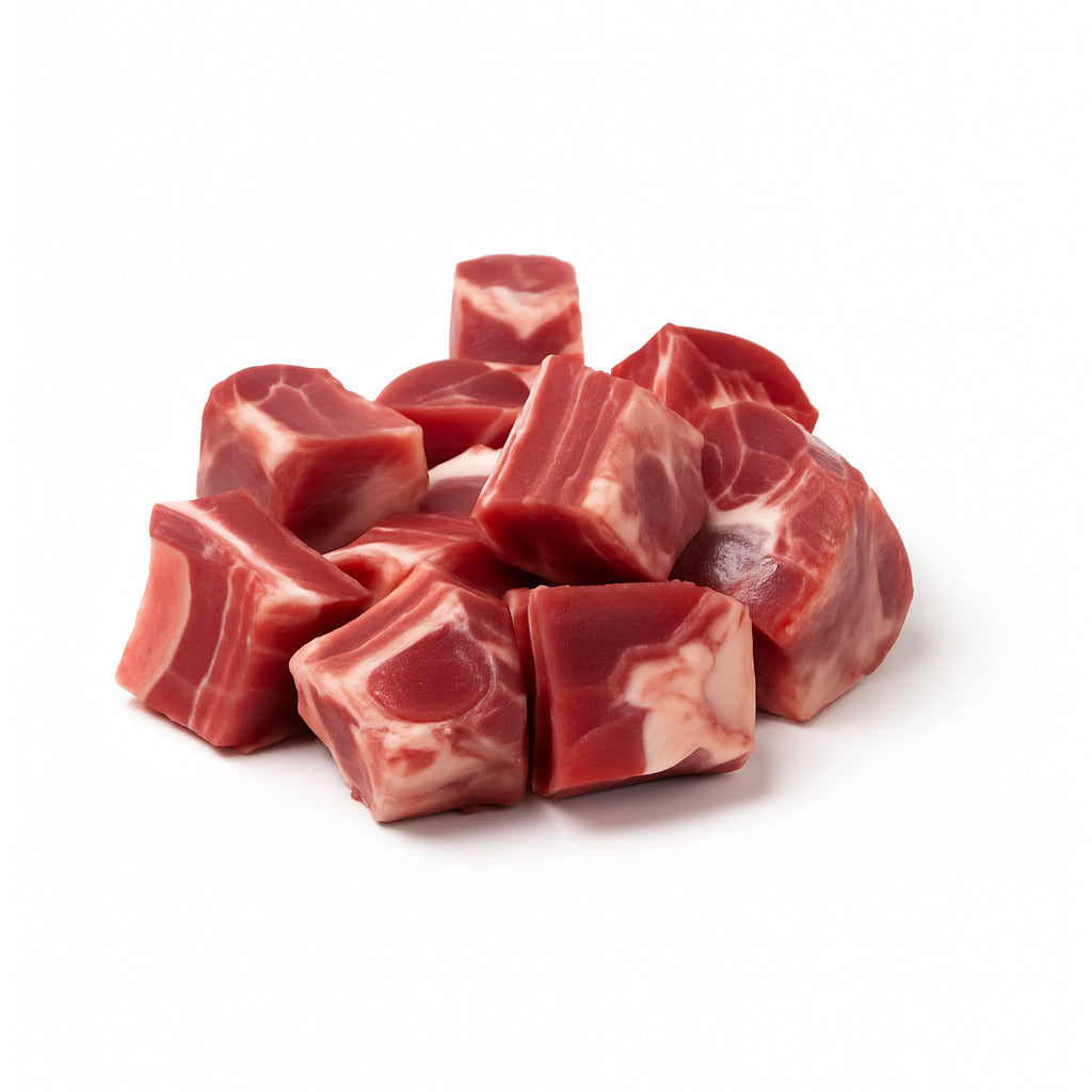 Goat Cubes Bone-In Skinless (Blue) — image 1