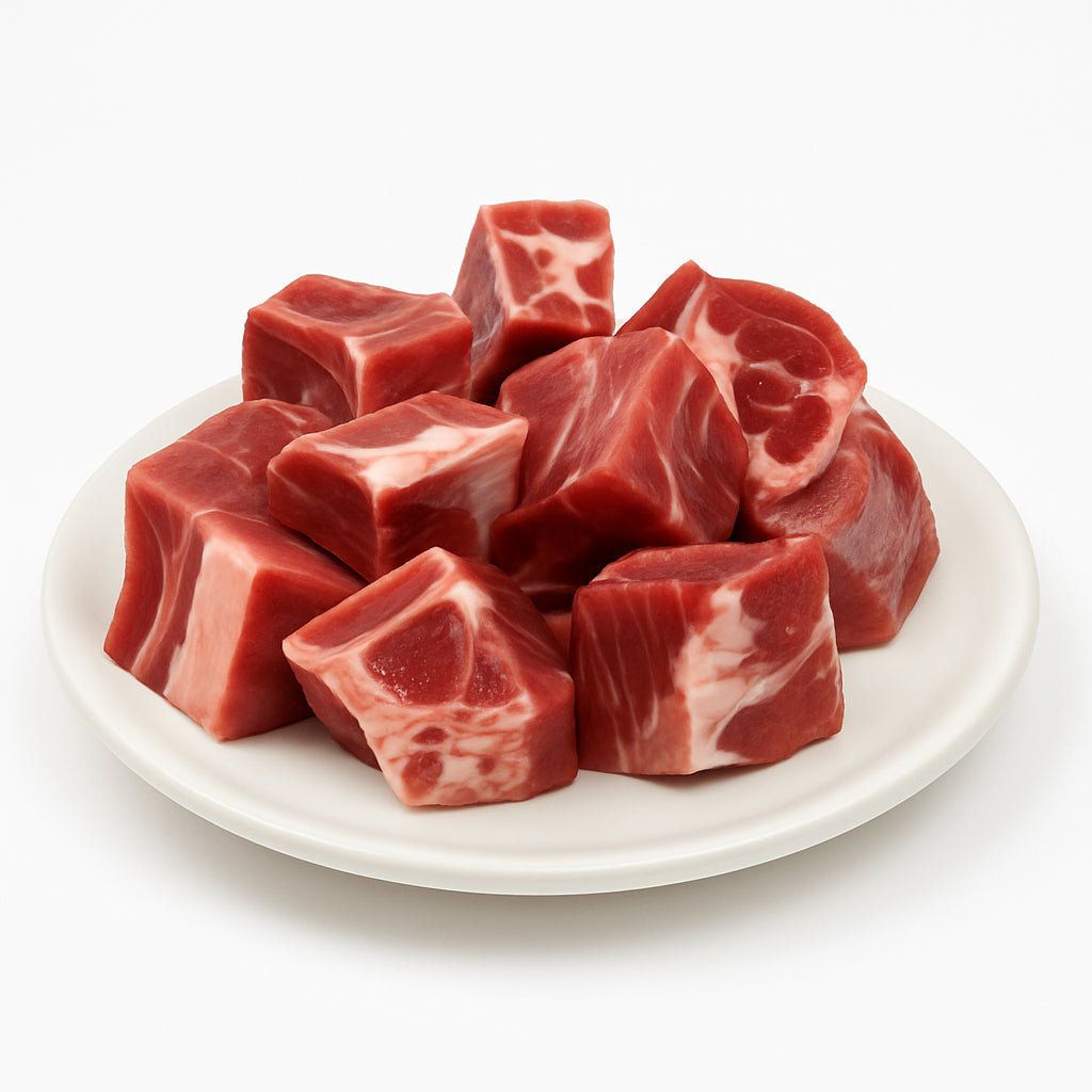 Goat Cubes Bone-In Skinless (Blue) — image 2